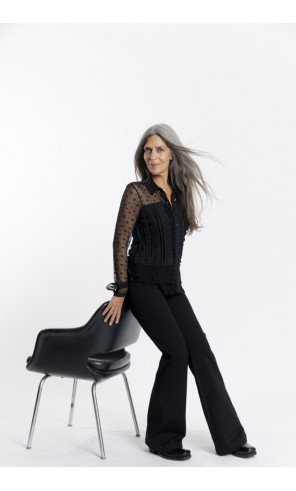 PANTALON CAMPANA NEGRO