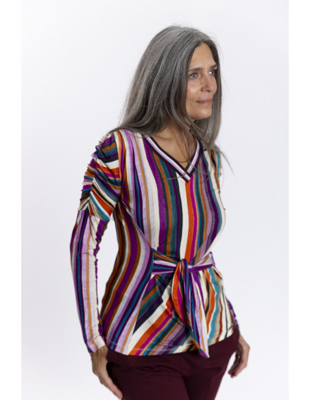 Camiseta Rayas Maltinto Con Lazada BMB & Co.