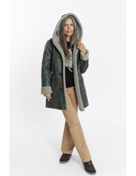 Abrigo Doble Faz Verde BMB & Co.