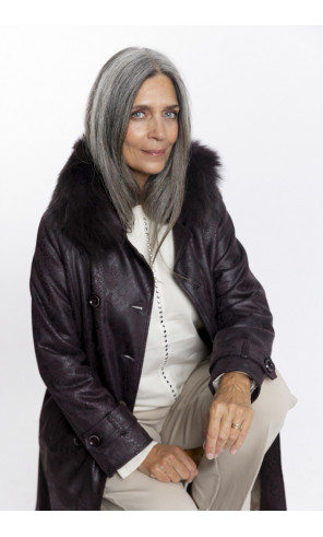 Cuello Pelo Natural Chocolate BMB & Co.