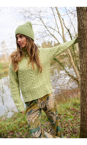 Gorro de Punto Verde BMB & Co.