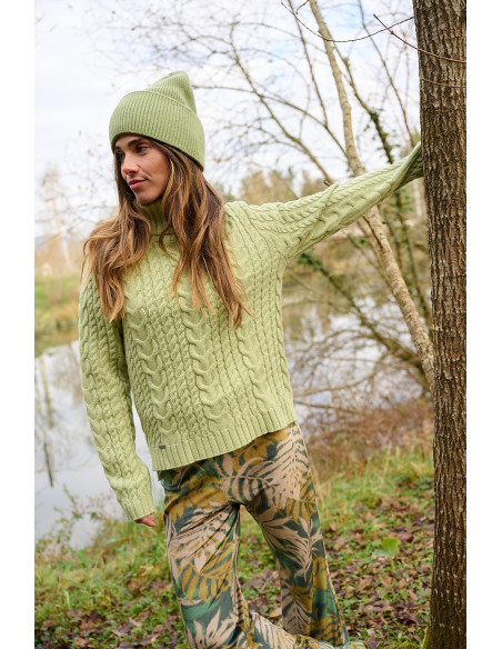 Gorro de Punto Verde BMB & Co.