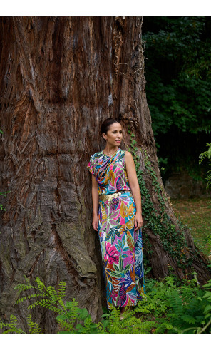 Falda Midi Estampado Floral BMB & Co.