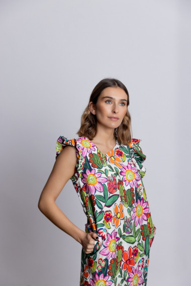 Vestido Corto Print Floral BMB & Co.