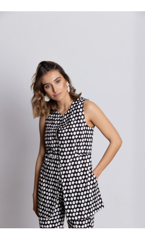 Chaleco Lunares BMB & Co.