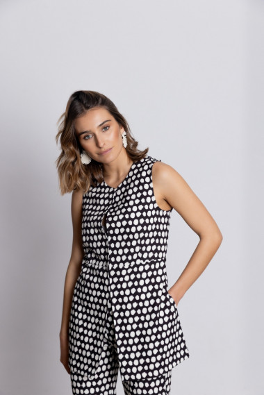 Chaleco Lunares BMB & Co.