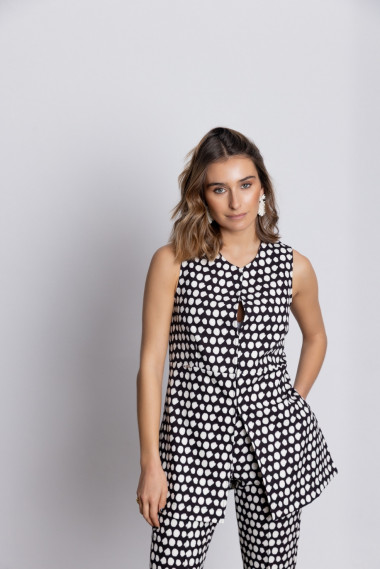 Chaleco Lunares BMB & Co.