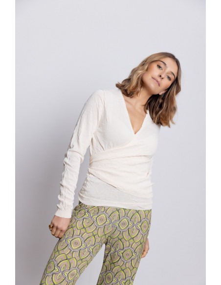 Bolero Crudo  Punto Stropicciato BMB & Co.