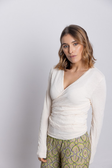 Bolero Crudo  Punto Stropicciato BMB & Co.