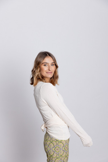 Bolero Crudo  Punto Stropicciato BMB & Co.