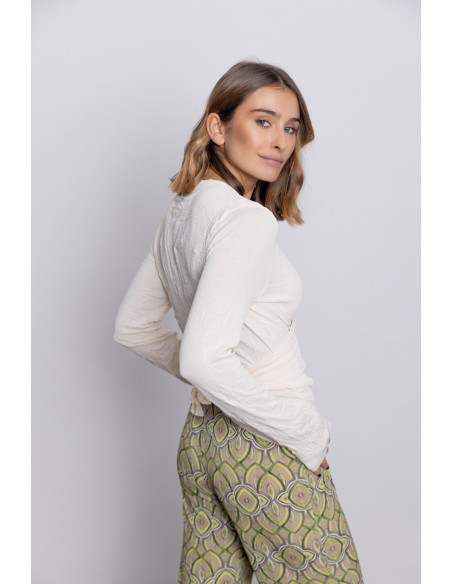 Bolero Crudo  Punto Stropicciato BMB & Co.