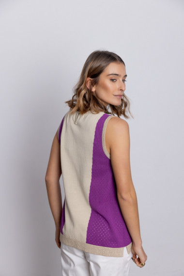 Jersey Algodon Sin Mangas BMB & Co.