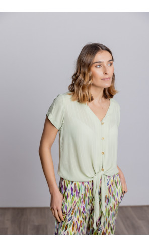 Top Verde Con Nudo BMB & Co.