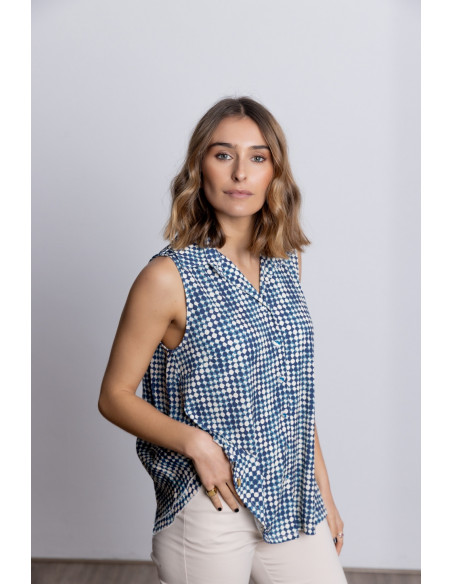 Top Sin Manga Cruce Espalda BMB & Co.