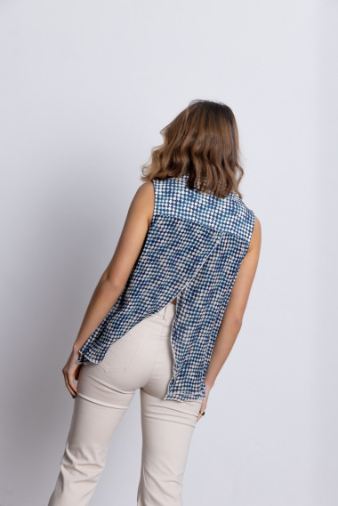 Top Sin Manga Cruce Espalda BMB & Co.