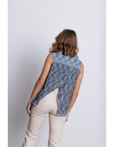 Top Sin Manga Cruce Espalda BMB & Co.