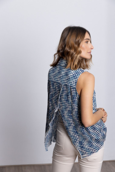 Top Sin Manga Cruce Espalda BMB & Co.