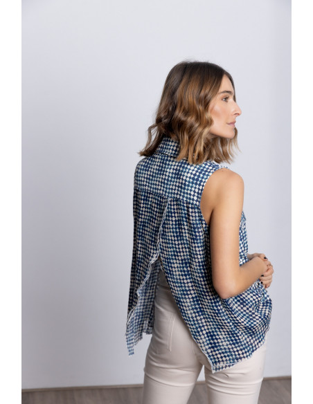 Top Sin Manga Cruce Espalda BMB & Co.