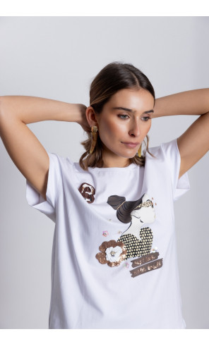 Camiseta Algodon Sin Manga BMB & Co.