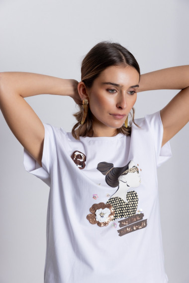 Camiseta Algodon Sin Manga BMB & Co.