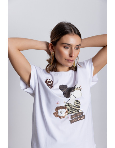 Camiseta Algodon Sin Manga BMB & Co.