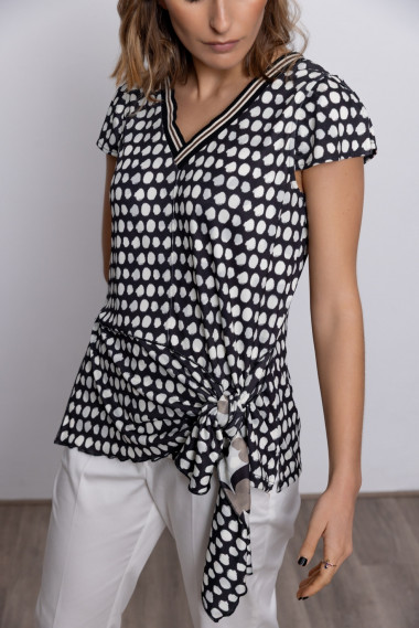 Camiseta Manga Corta Lunares BMB & Co.