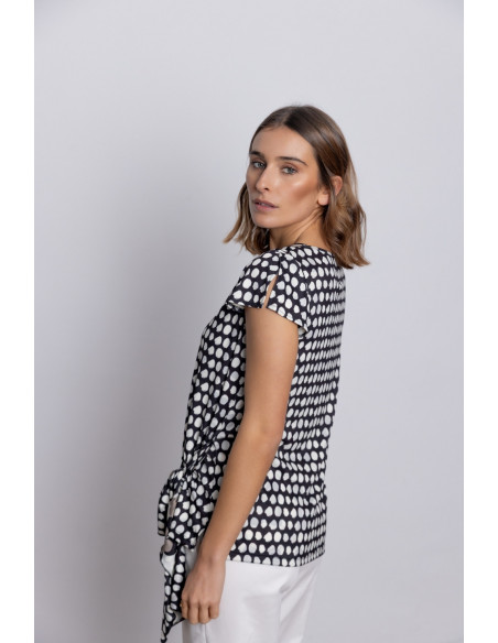 Camiseta Manga Corta Lunares BMB & Co.