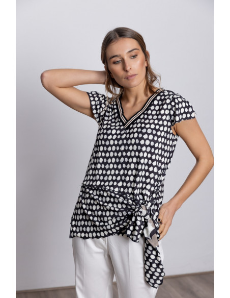 Camiseta Manga Corta Lunares BMB & Co.