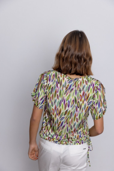 Camiseta Manga Corta Print Punto de Seda BMB & Co.