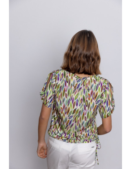 Camiseta Manga Corta Print Punto de Seda BMB & Co.