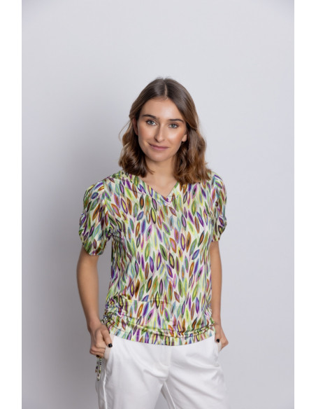 Camiseta Manga Corta Print Punto de Seda BMB & Co.