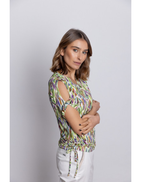 Camiseta Manga Corta Print Punto de Seda BMB & Co.