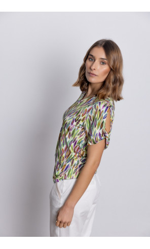 Camiseta Manga Corta Print Punto de Seda BMB & Co.