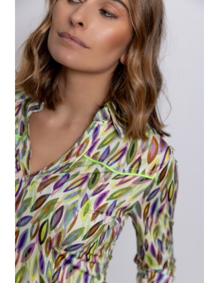 Camiseta Botonadura Punto Seda BMB & Co.