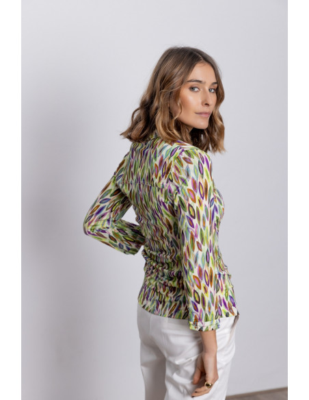 Camiseta Botonadura Punto Seda BMB & Co.