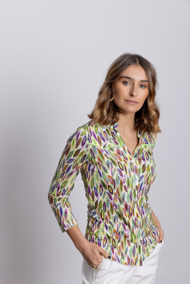 Camiseta Botonadura Punto Seda BMB & Co.