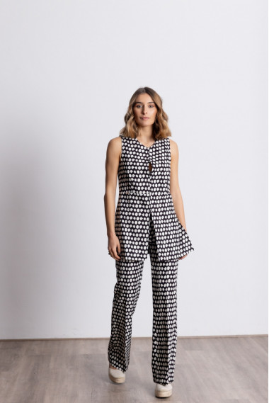 Pantalon Recto Lunares BMB & Co.