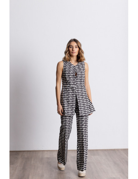 Pantalon Recto Lunares BMB & Co.