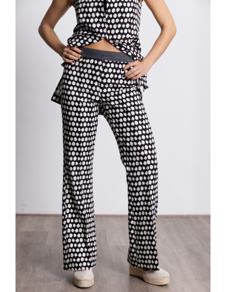 Pantalon Recto Lunares BMB & Co.
