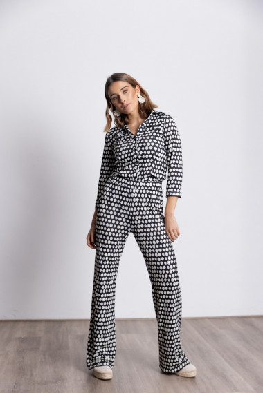 Pantalon Recto Lunares BMB & Co.