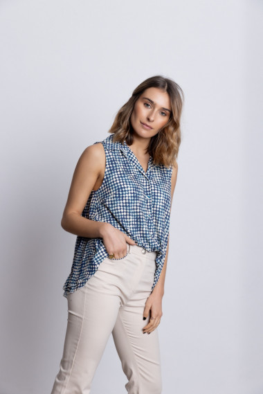 Pantalón Flare Algodón Crudo BMB & Co.