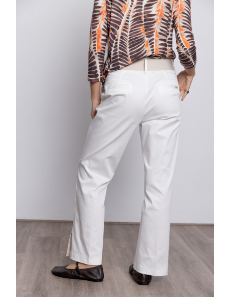 Pantalon Tobillero Crudo Algodón BMB & Co.