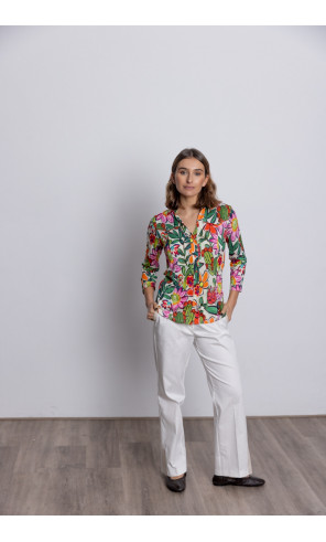 Pantalon Tobillero Crudo Algodón BMB & Co.