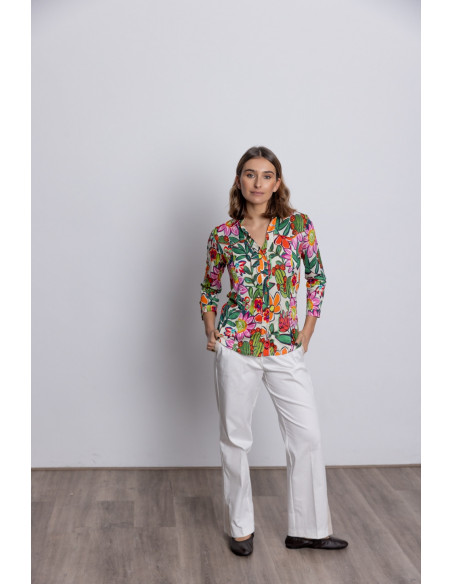 Pantalon Tobillero Crudo Algodón BMB & Co.