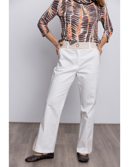 Pantalon Tobillero Crudo Algodón BMB & Co.