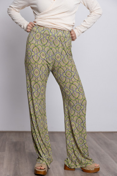 Pantalon Recto Estampado Extra Confort BMB & Co.
