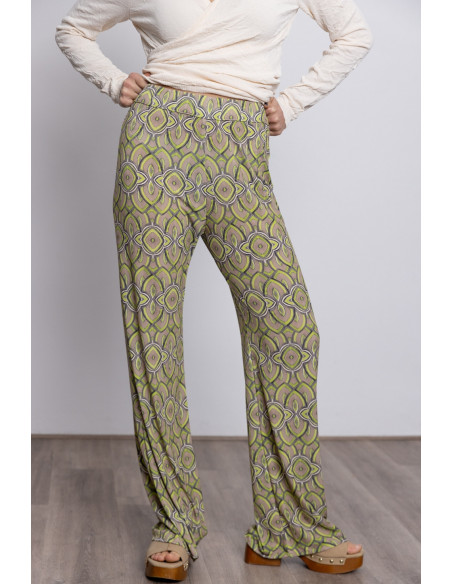 Pantalon Recto Estampado Extra Confort BMB & Co.