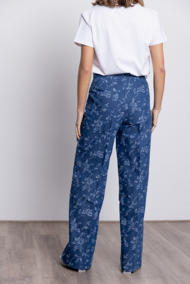 Pantalon Vaquero Ancho Algodón BMB & Co.