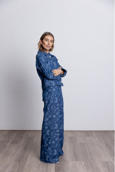 Pantalon Vaquero Ancho Algodón BMB & Co.