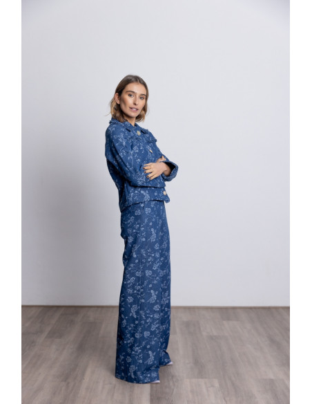 Pantalon Vaquero Ancho Algodón BMB & Co.